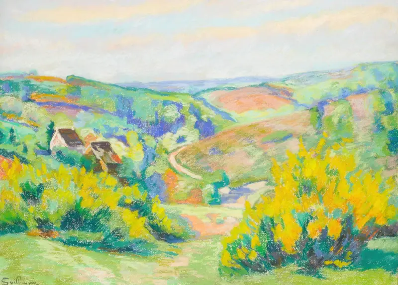 Pont Charraud, Creuse von Armand Guillaumin