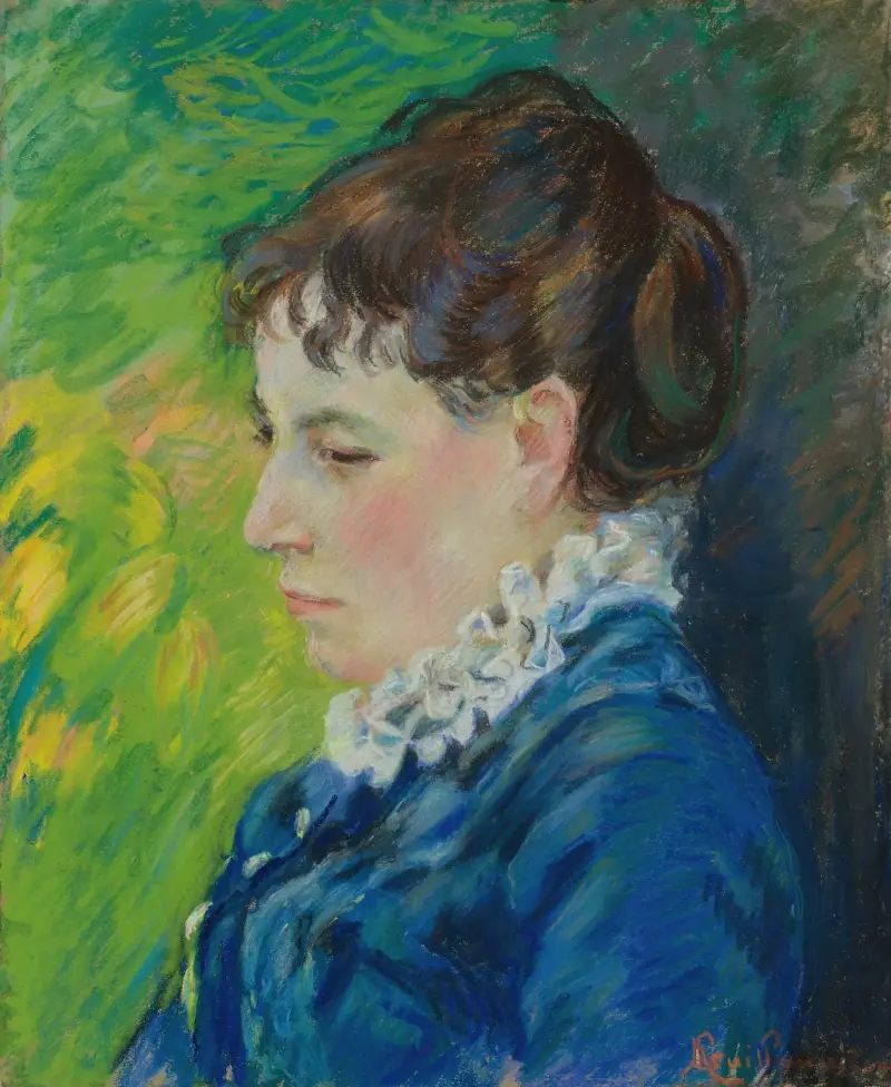 Portrait De La Femme De L’artiste av Armand Guillaumin