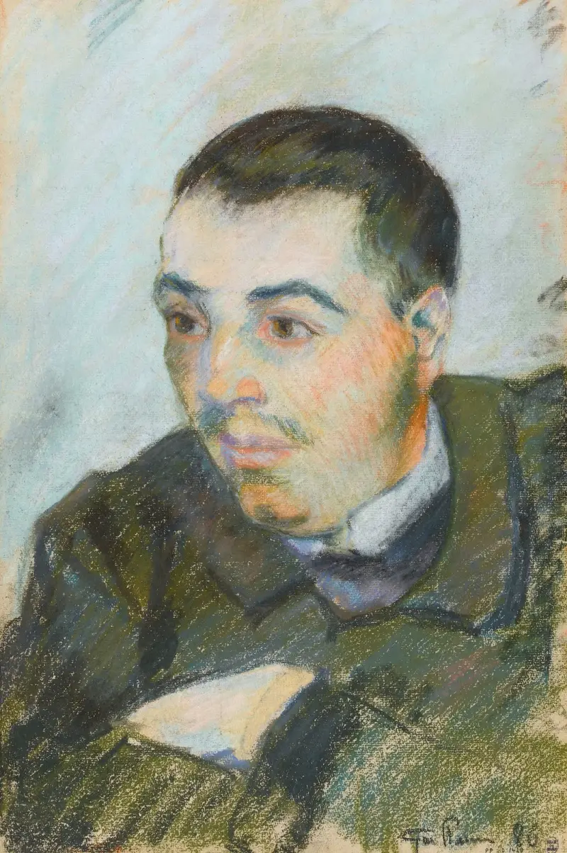 Porträtt av man av Armand Guillaumin
