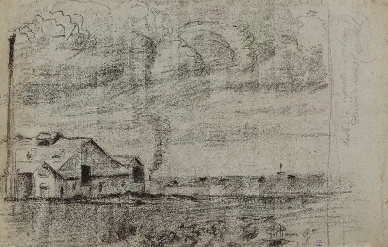 Vägen till Porte d'Orléans av Armand Guillaumin
