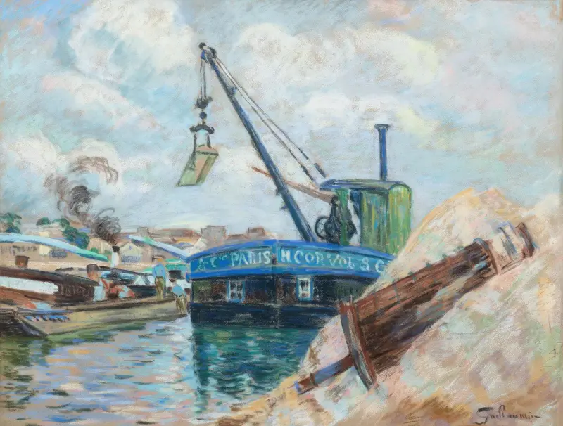 Sablière à Paris av Armand Guillaumin