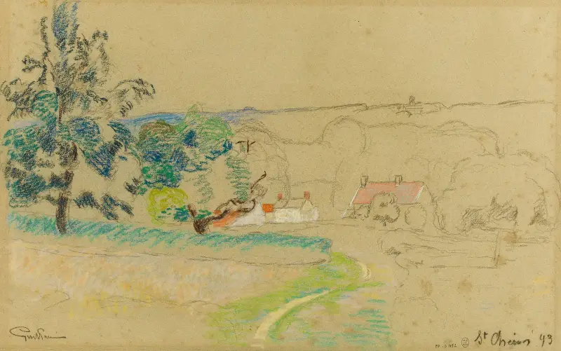 Saint-Chéron av Armand Guillaumin
