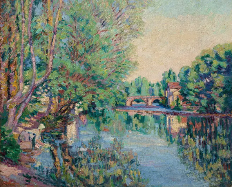 Saint-Père under Vézelay av Armand Guillaumin