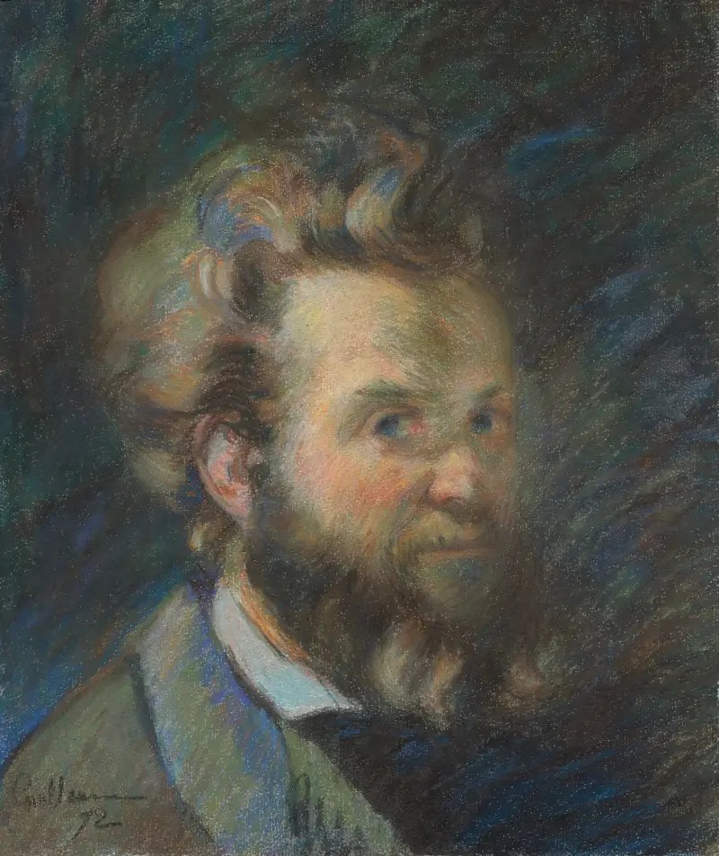 Selbstporträt, 1872 – Nr. 1 von Armand Guillaumin