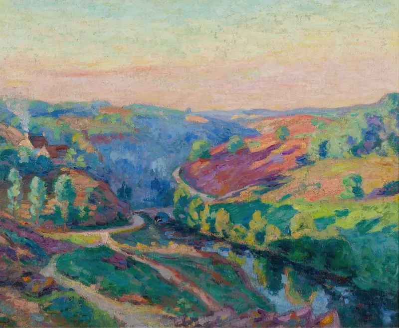 Tal der Creuse von Armand Guillaumin