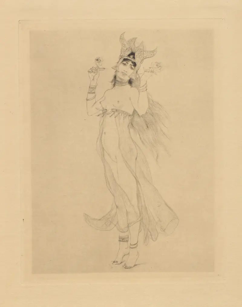 Dansende Salomé av Armand Rassenfosse