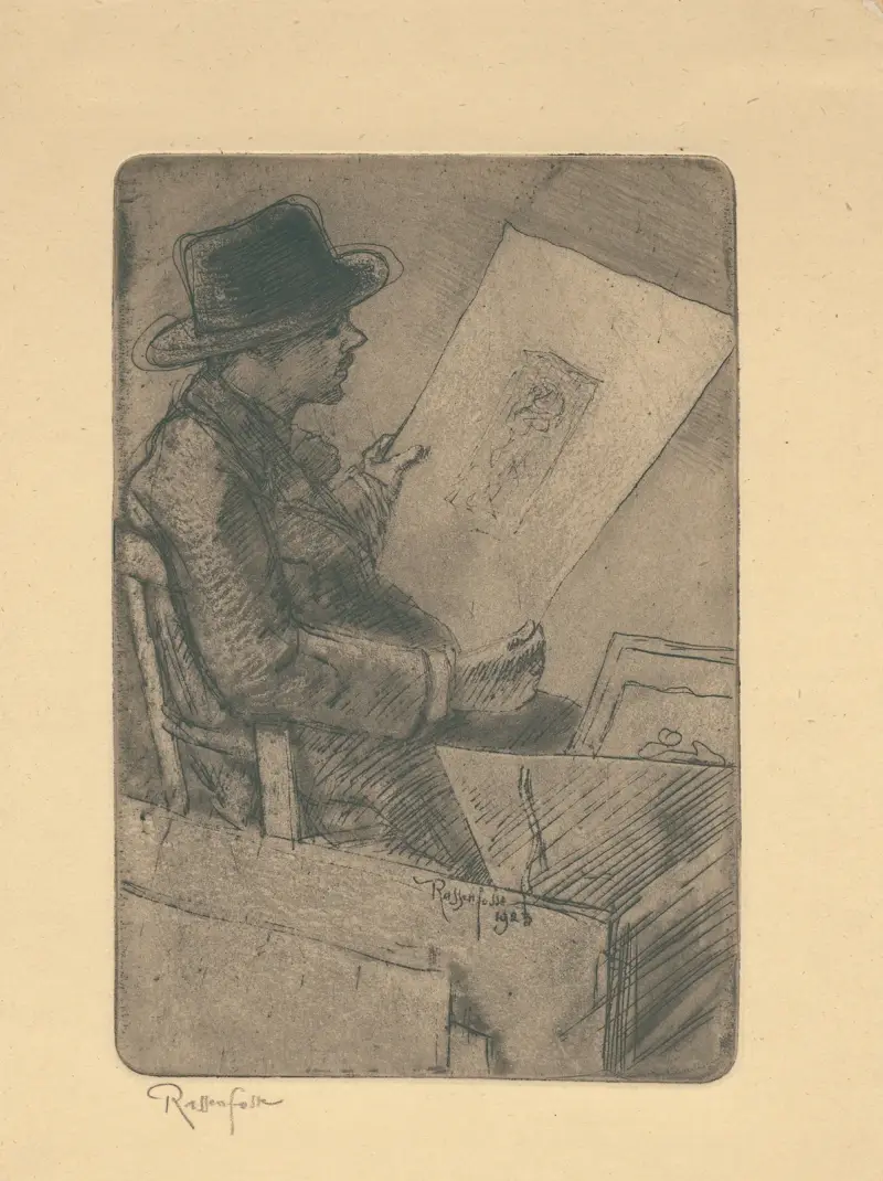Etsälskaren av Armand Rassenfosse