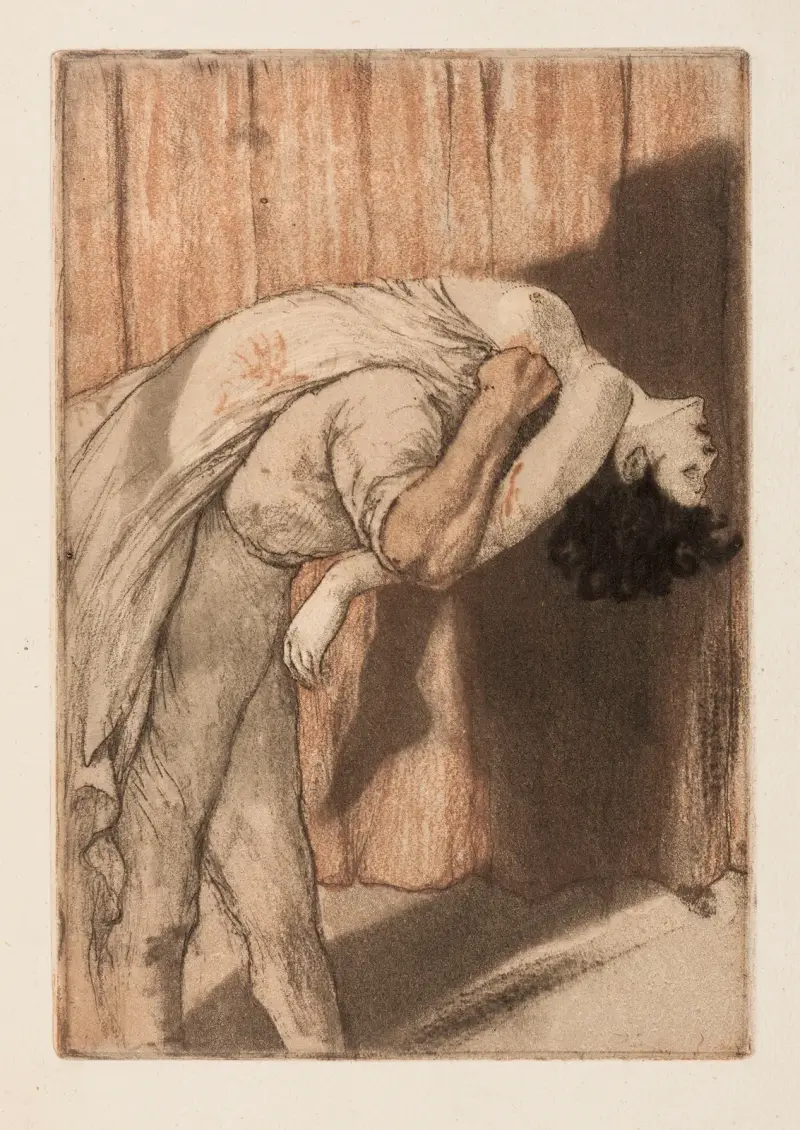 Illustration für Der karmesinrote Vorhang von Armand Rassenfosse