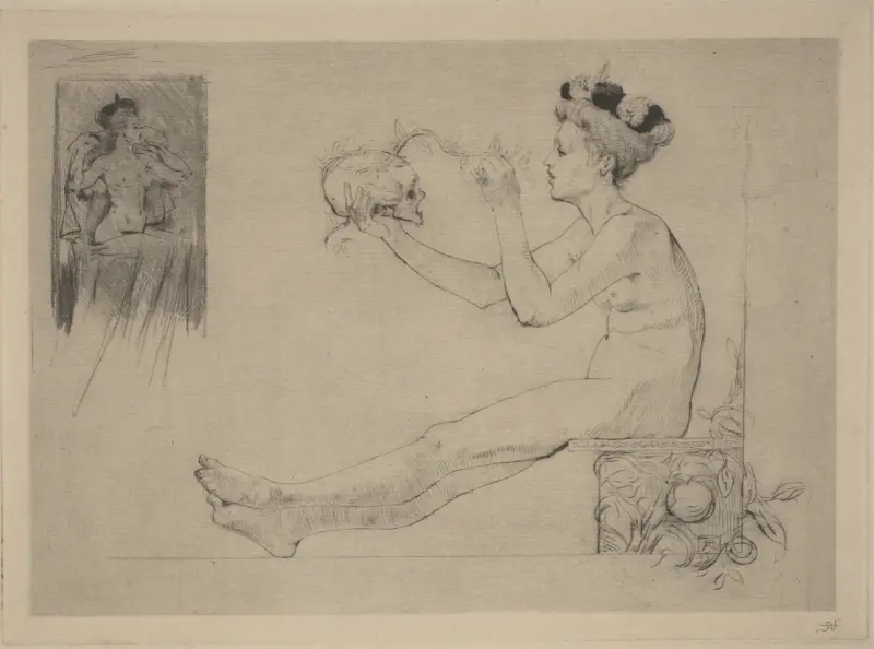 La Coquetterie av Armand Rassenfosse