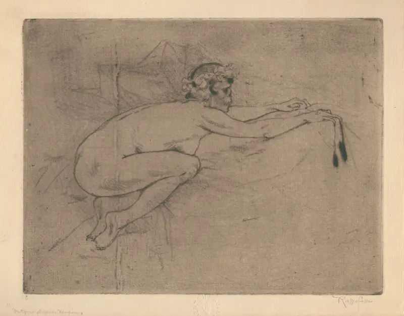 Vampyrens metamorfoser av Armand Rassenfosse