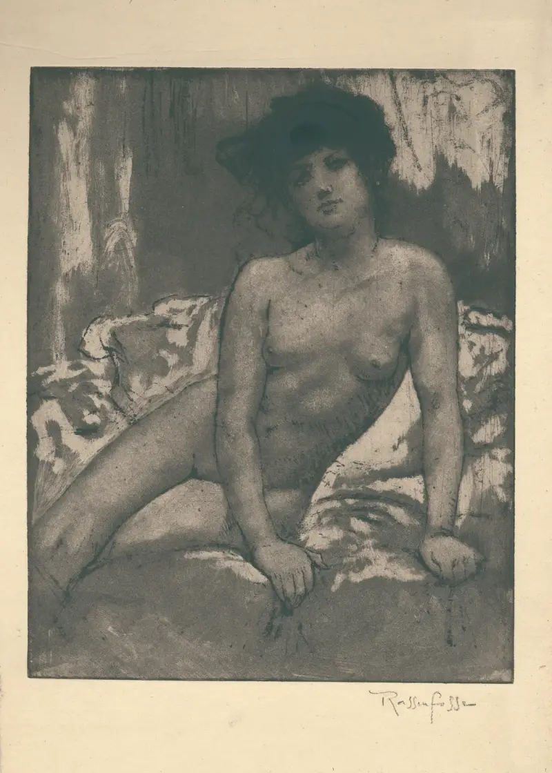Akt av Armand Rassenfosse