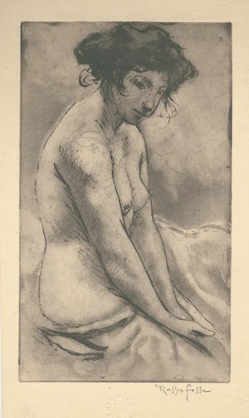 Akt av Armand Rassenfosse