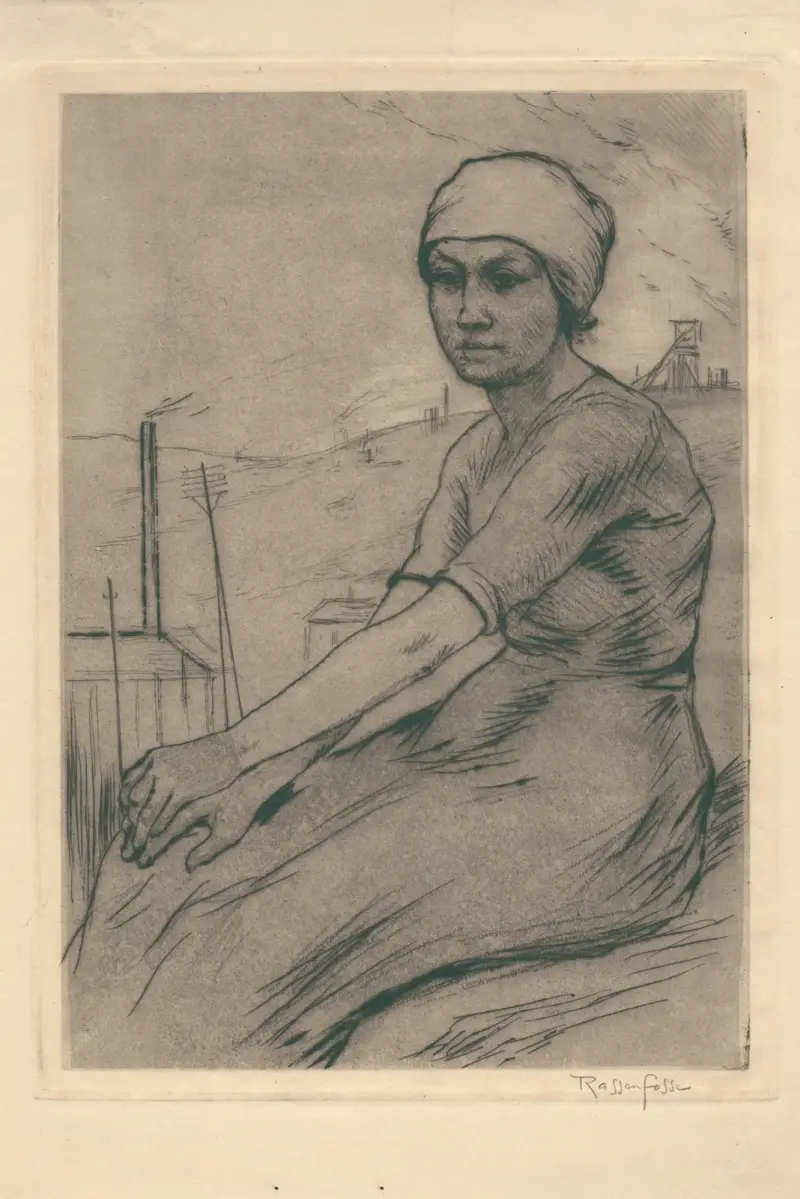 Pensive, Armand Rassenfosse