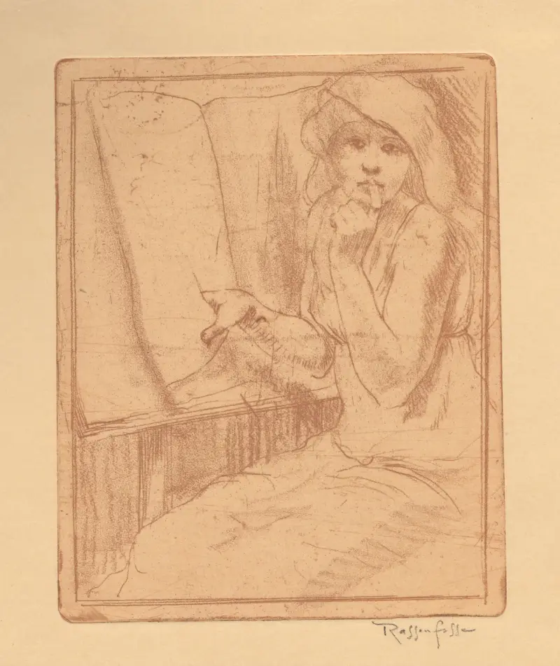 Stilte (Tystnad) av Armand Rassenfosse