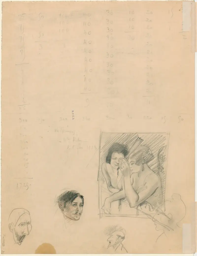Studien von Armand Rassenfosse