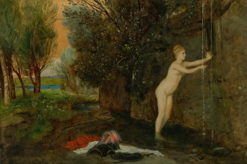 Am Quell von Arnold Böcklin