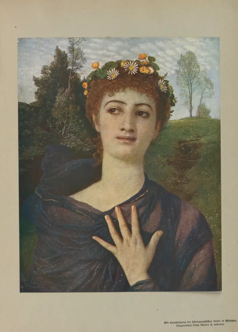 Bröllopsresan av Arnold Böcklin
