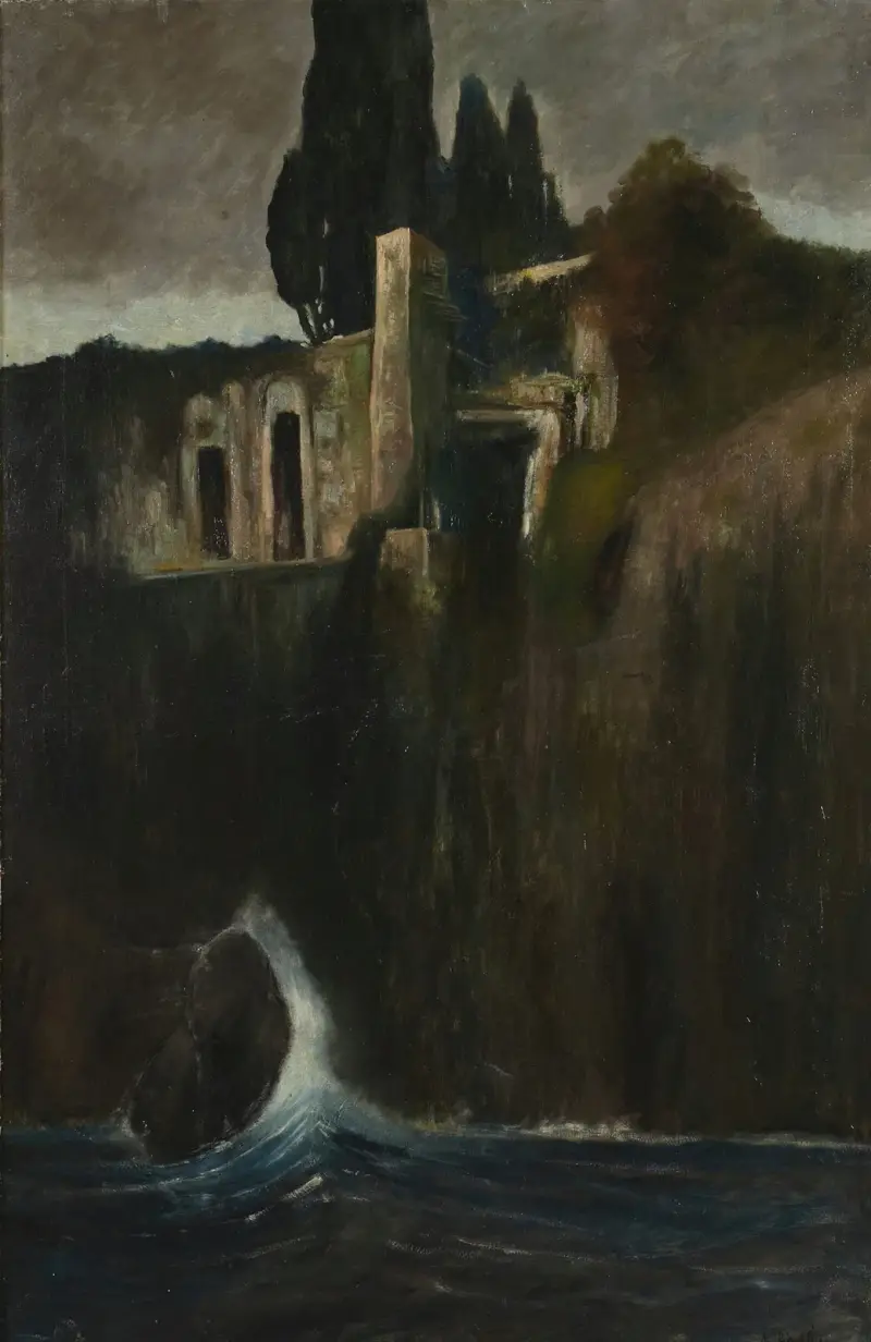 Landskap av Arnold Böcklin