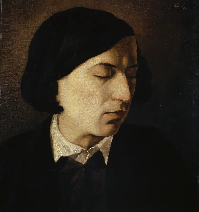 Portrait Of Alexander Michelis av Arnold Böcklin