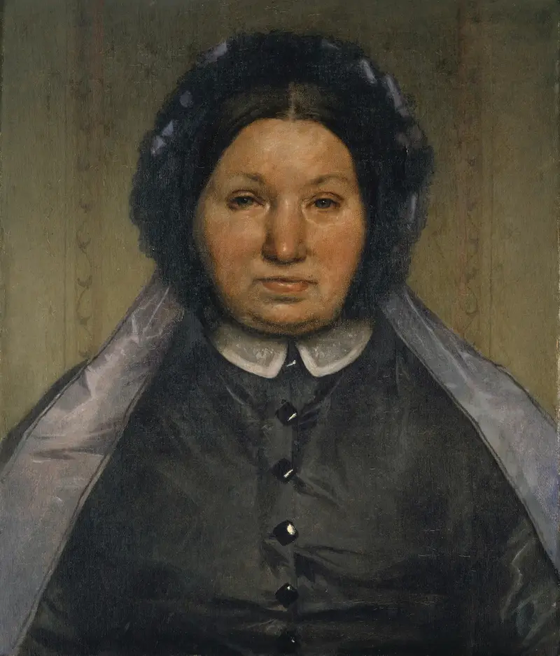Portrait of Sibylla Müller-Kleyling av Arnold Böcklin
