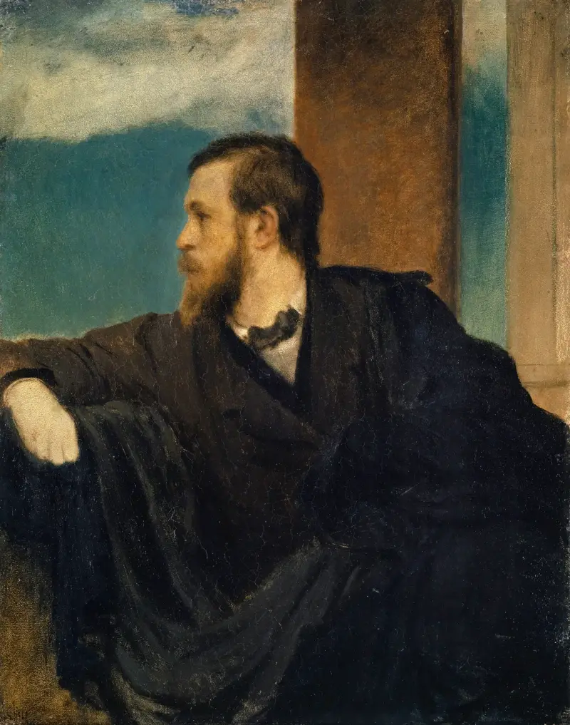 Selbstbildnis von Arnold Böcklin