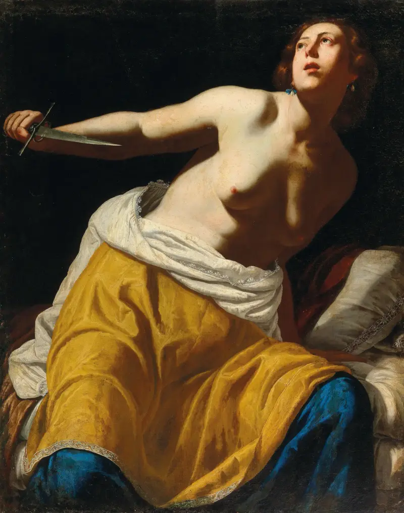 Lukrecja – Nr. 1, Artemisia Gentileschi