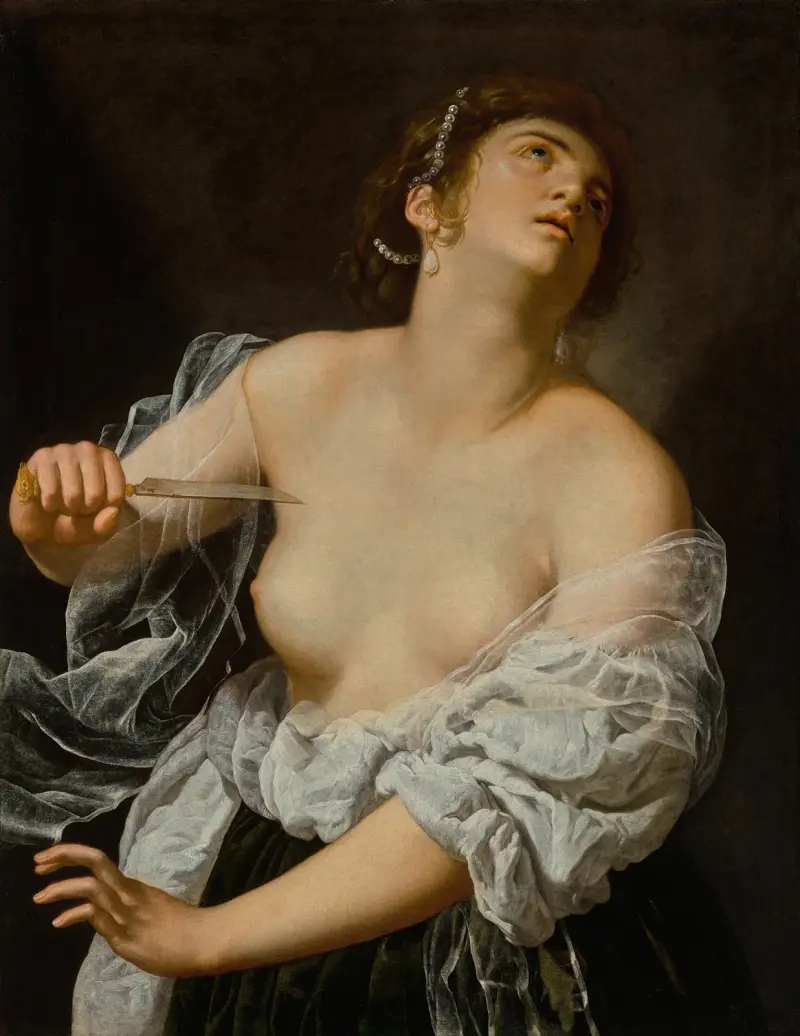 Lukrecja, 1627, Artemisia Gentileschi