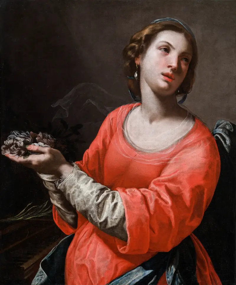Heilige Cecilia von Artemisia Gentileschi