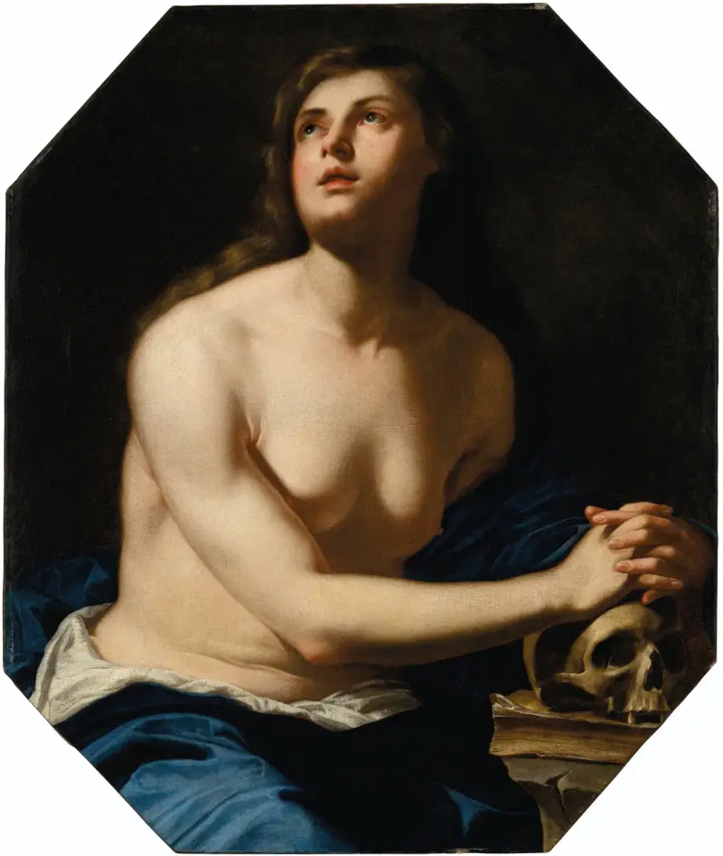 The Penitent Magdalene av Artemisia Gentileschi