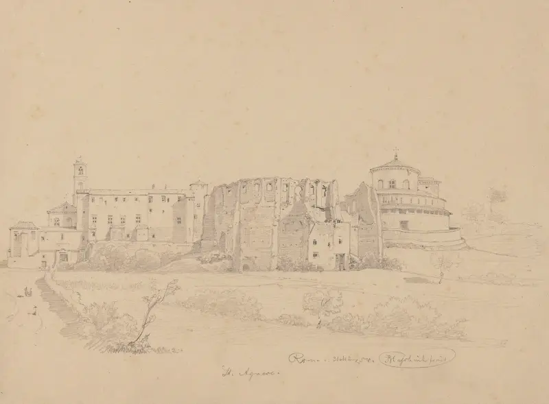 Kostel svaté Anežky za hradbami (Sant’Agnese fuori le mura) a mauzoleum Santa Costanza v Římě, Arthur Blaschnik