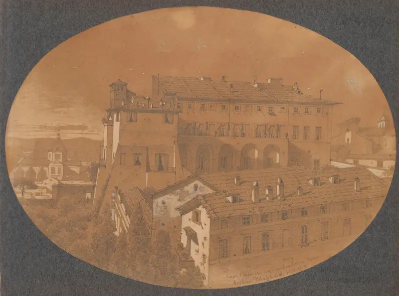 Palazzo Caffarelli på Kapitolium, Rom av Arthur Blaschnik