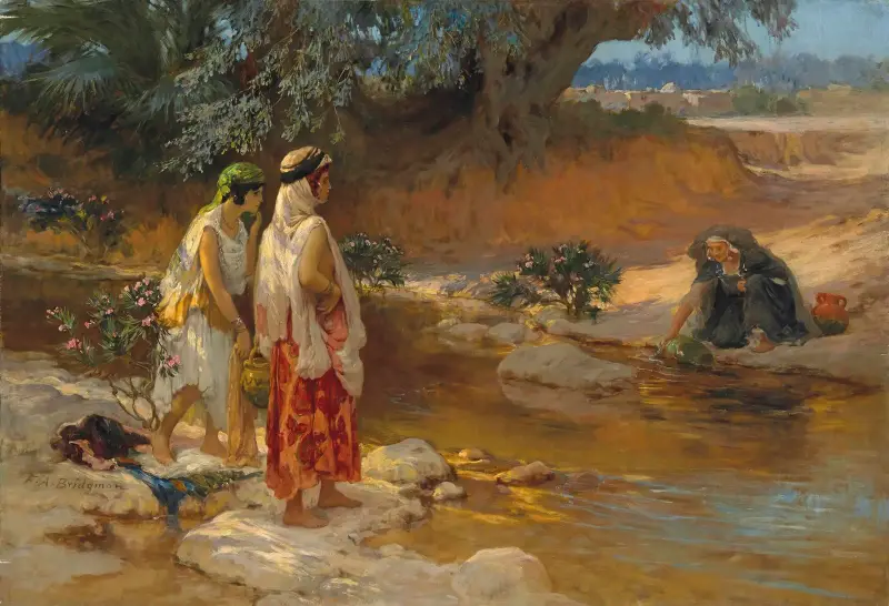On the Banks of the Wadi av Frederick Arthur Bridgman