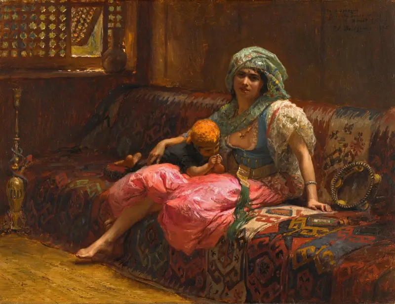 Tender Moments av Frederick Arthur Bridgman