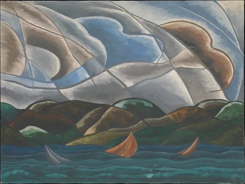 Oblaka a voda, Arthur Dove