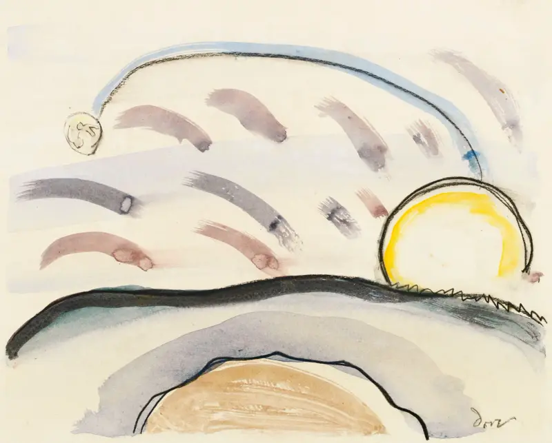 Studium do „Sun and Moon”, Arthur Dove
