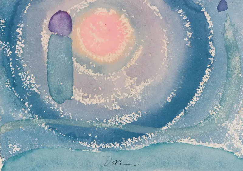 Soluppgång I av Arthur Dove