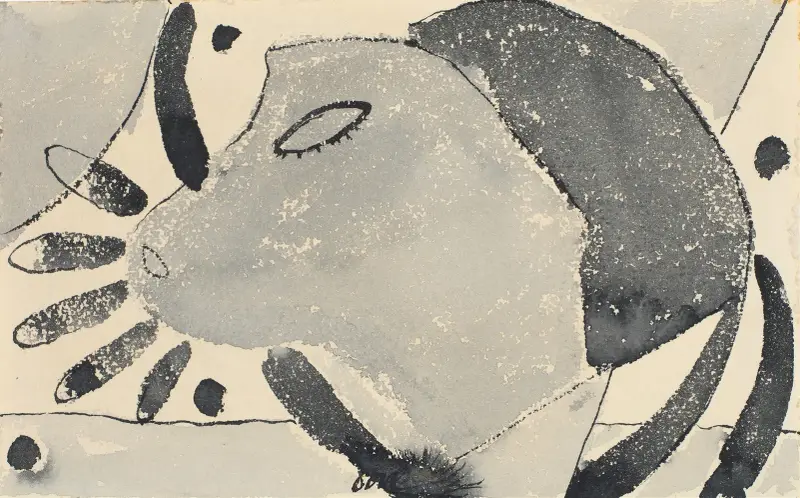 Irgendwo war eine Katze von Arthur Dove