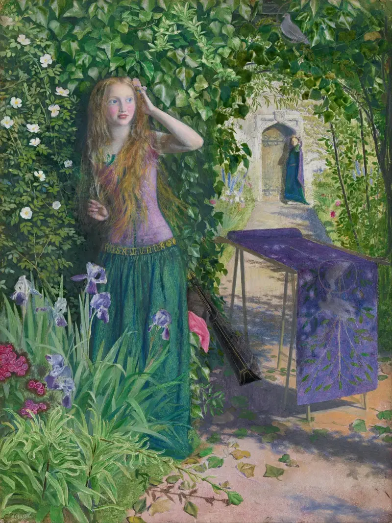 Piękna Rosamunda, Arthur Hughes