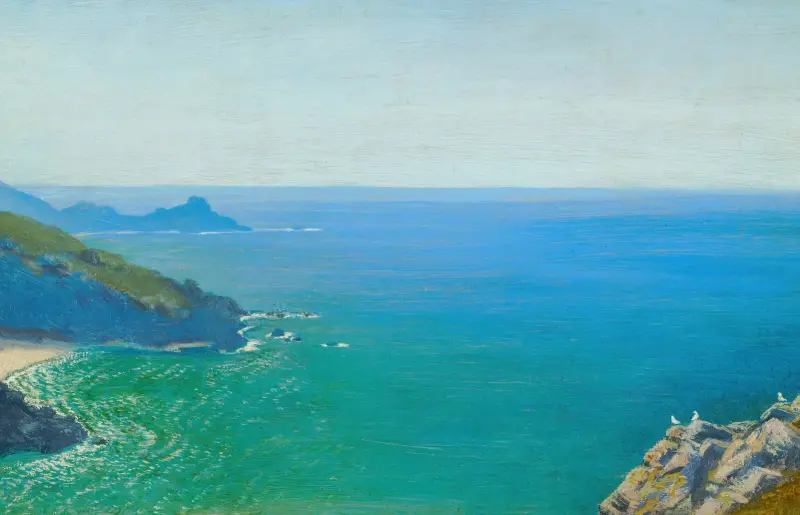 Gurnard’s Head, from St Ives side av Arthur Hughes