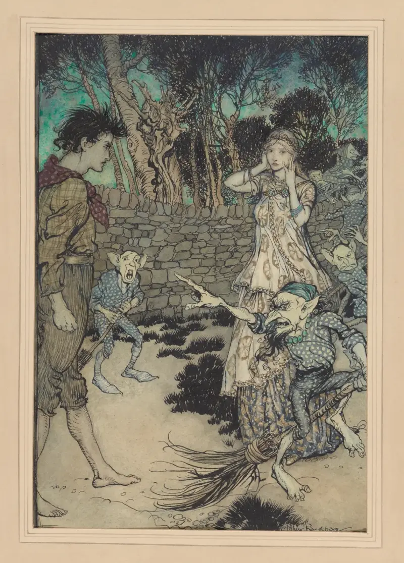 Allies’ fairy book. Gulash av Arthur Rackham