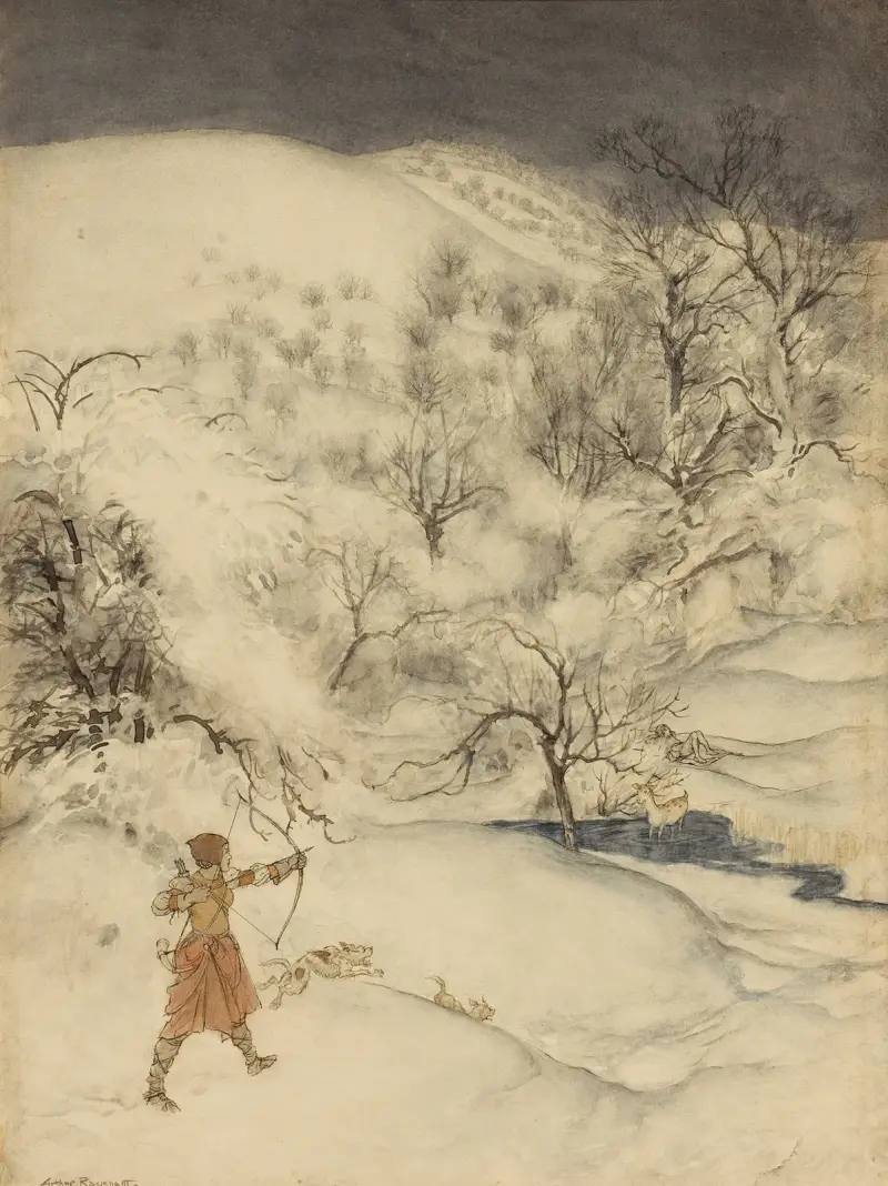 King Arthur av Arthur Rackham