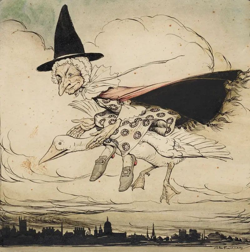 Mother Goose av Arthur Rackham