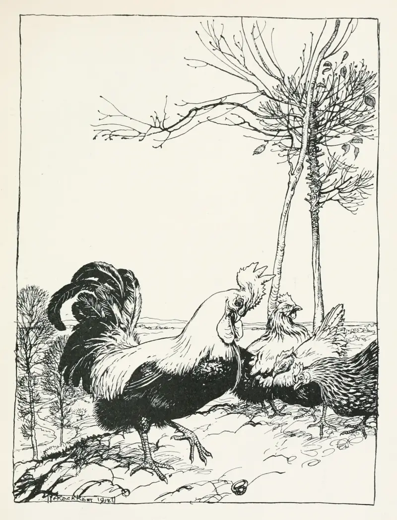 Tuppen och juvelen av Arthur Rackham