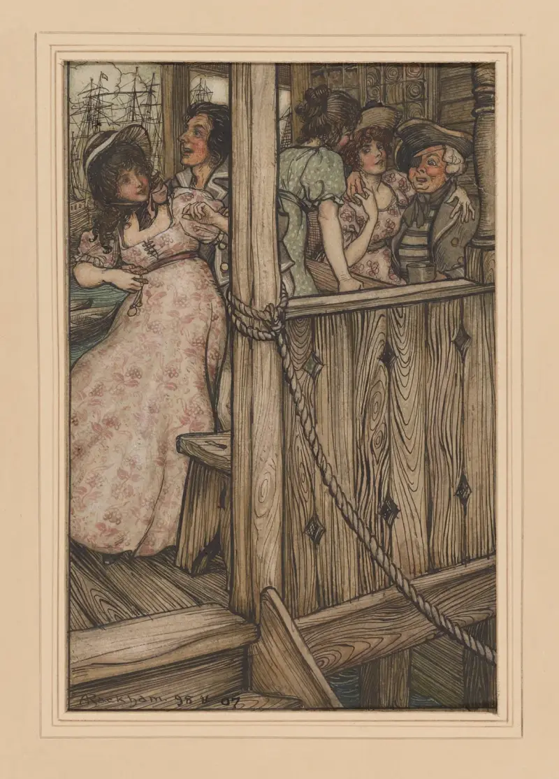 The Ingoldsby Legends: Den döda trumslagaren av Arthur Rackham