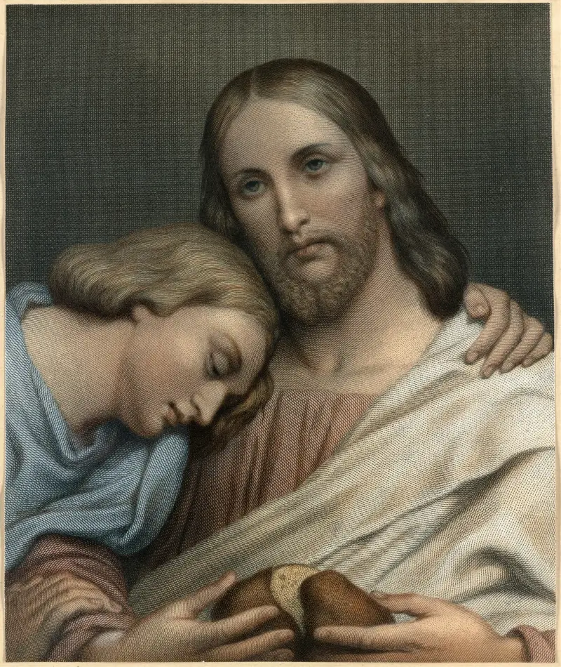 Christus und Johannes von Ary Scheffer