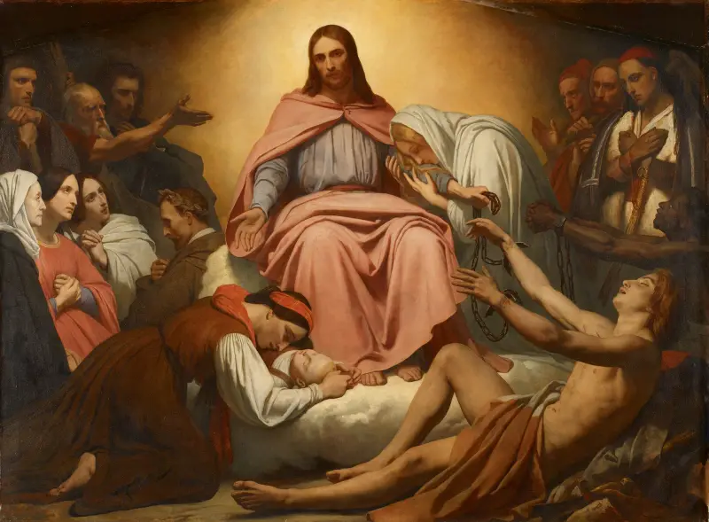 Kristus tröstaren av Ary Scheffer