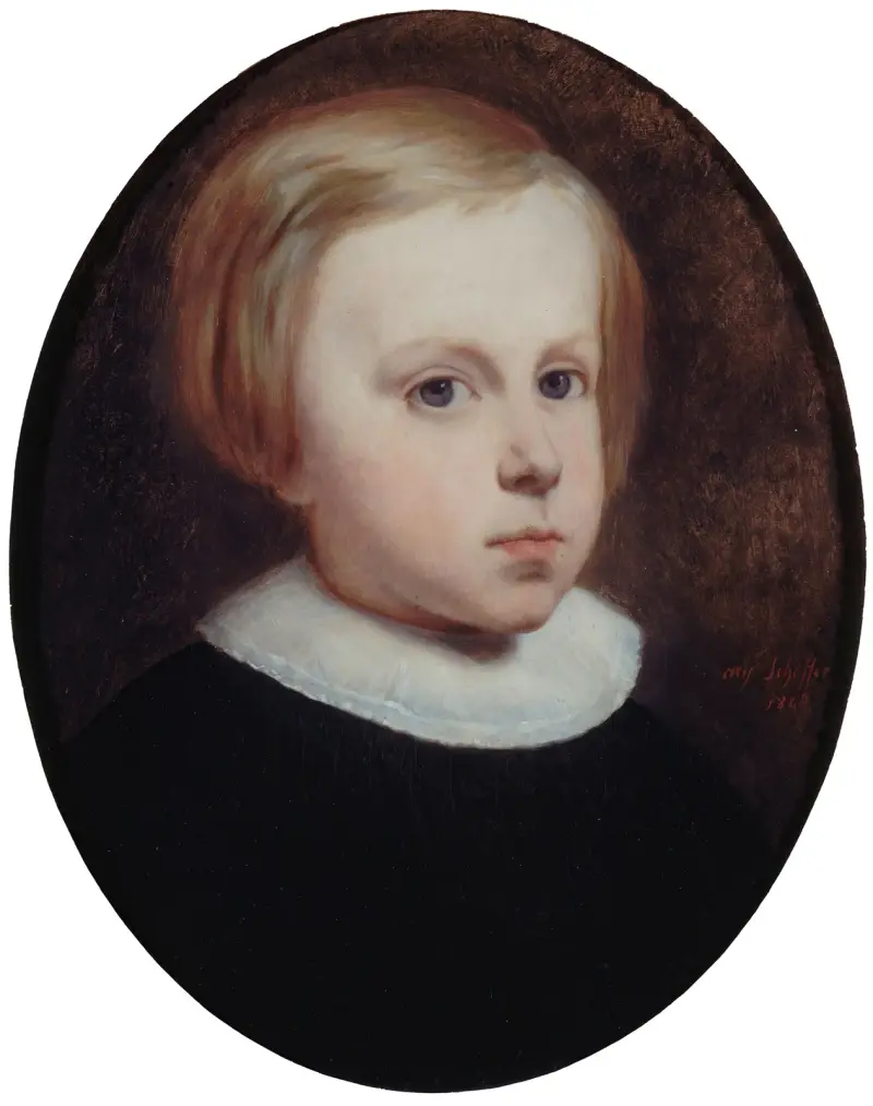 Dětský portrét, Ary Scheffer