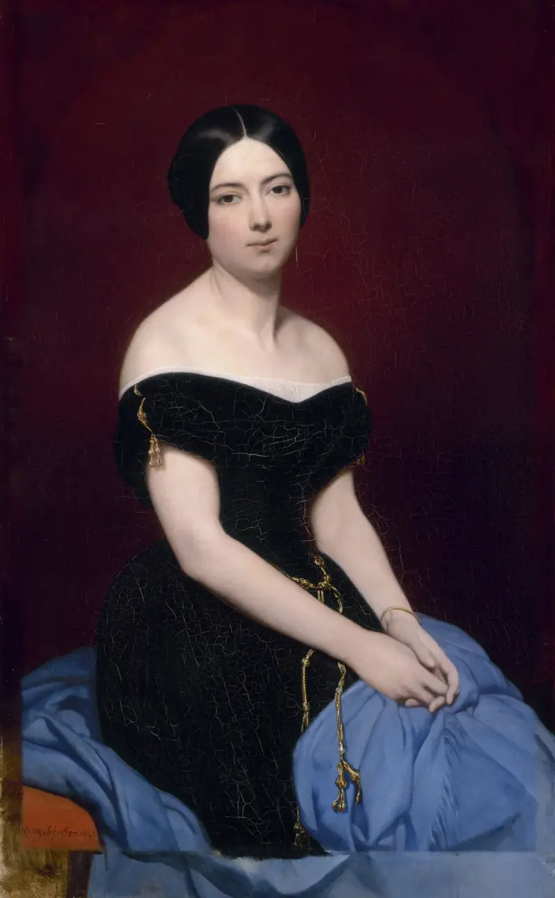 Portrait of Madame Edouard Caillard av Ary Scheffer