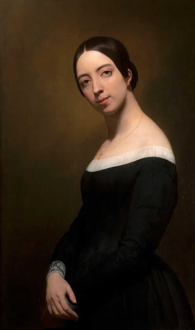 Portrait of Pauline Viardot av Ary Scheffer