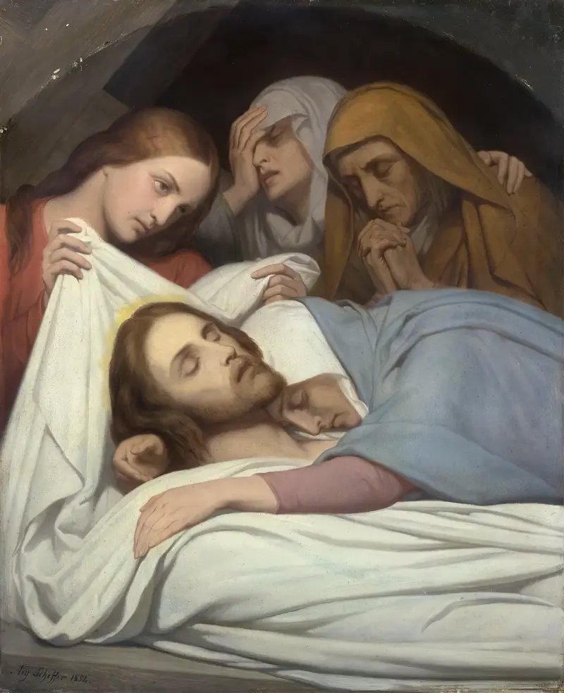 Die Grablegung von Ary Scheffer